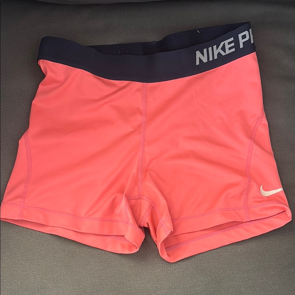Nike Pro Pink Athletic Shorts